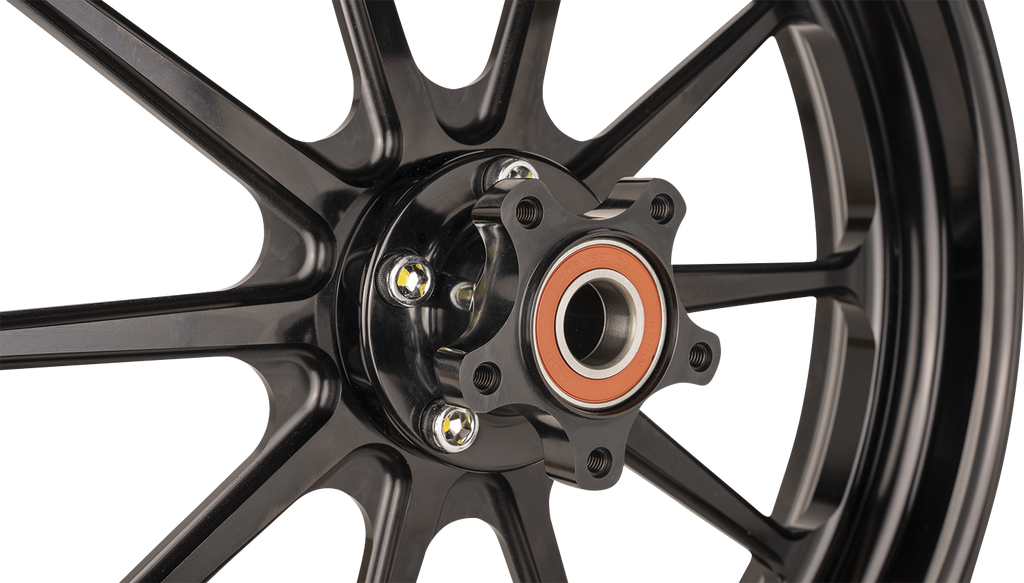 SLYFOX Wheel - Track Pro - Front - Dual Disc /without ABS - Black - 17x3.5 12027706RSLYAPB - Team Dream Rides