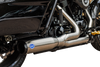 S&S CYCLE 2-into-1 Qualifier Exhaust System - Race Only - Silver 550-1107 - Team Dream Rides