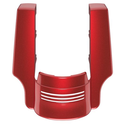 Advanblack STRETCHED REAR FENDER EXTENSION FOR '09-'23 HARLEY DAVIDSON TOURING - Ember Red Sunglo - Dual Cutout - Team Dream Rides