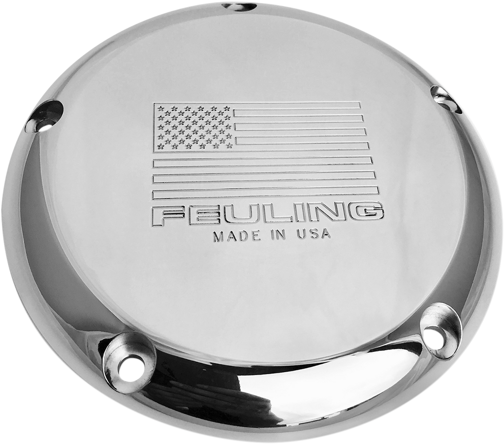 FEULING OIL PUMP CORP. American Derby Cover - Polished Derby Cover - Team Dream Rides