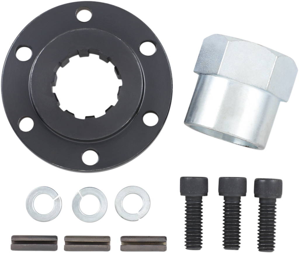BELT DRIVES LTD. Offset Spacer with Screws and Nut - 1/4" Spacer Insert - Team Dream Rides