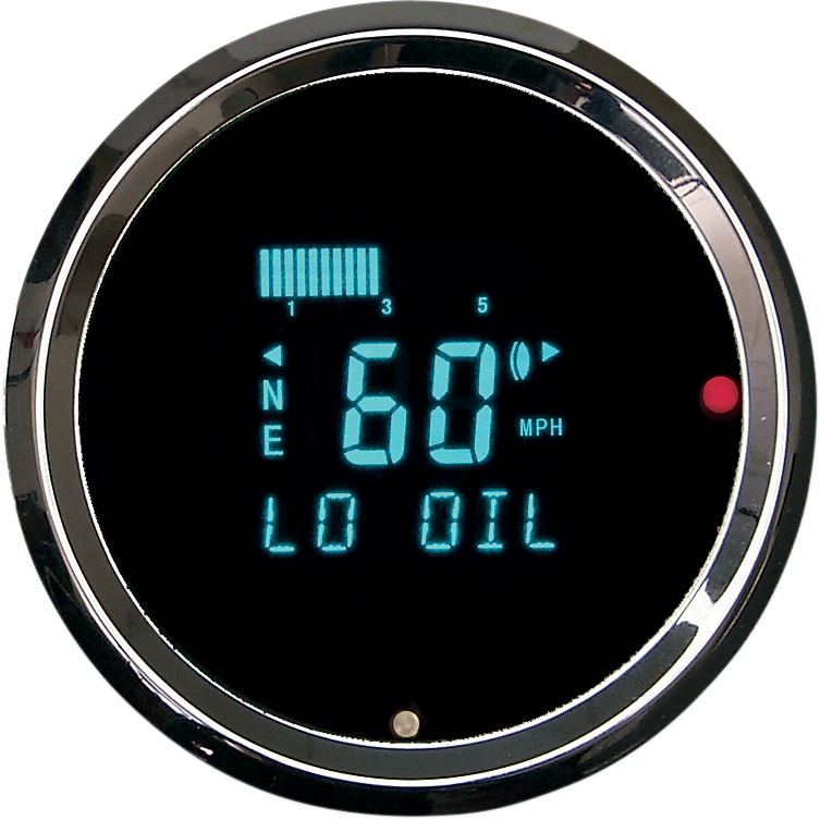 DAKOTA DIGITAL 3016 Series Odyssey II Speedometer/Tachometer with Indicators 3000 Series Digital Speedometer/Tachometer - Team Dream Rides
