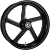 PERFORMANCE MACHINE (PM) Wheel - Pro-Am - 18 X 5.50" - Front - Black Ops Phatour 180 Contour Series Front Pro Am Wheel - Team Dream Rides