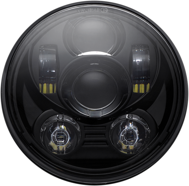 CUSTOM DYNAMICS Headlamp - 5.75" - LED - Black CD-575-B - Team Dream Rides