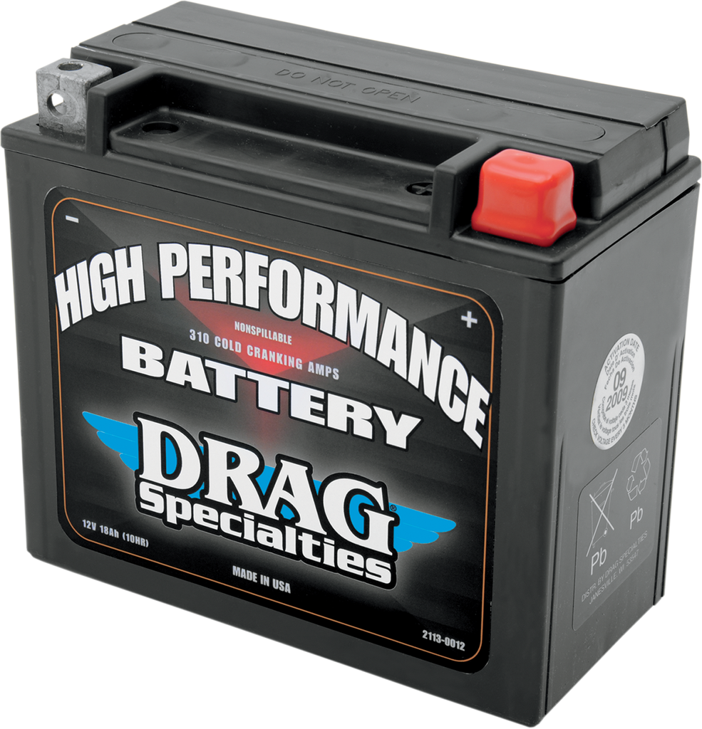 DRAG SPECIALTIES BATTERIES High Performance Battery - YTX20HL High Performance Battery - Team Dream Rides