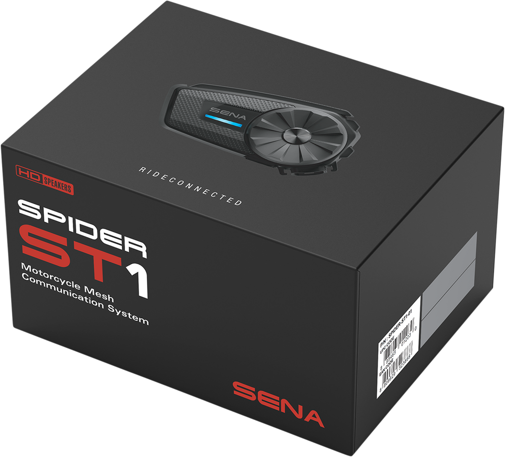 SENA Spider ST1 Communication System - Single SPIDER-ST1-10 - Team Dream Rides