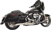 BASSANI XHAUST 2:1 Exhaust - Chrome 1F61C - Team Dream Rides