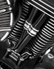 ARLEN NESS 10 Gauge Pushrod Cover - Black 10 Gauge Pushrod Covers - Team Dream Rides