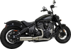 BASSANI XHAUST 2-into-1 Exhaust System - Stainless Steel 8H12SS - Team Dream Rides