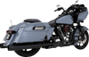 VANCE & HINES Power Duals Header System - Black 46332 - Team Dream Rides