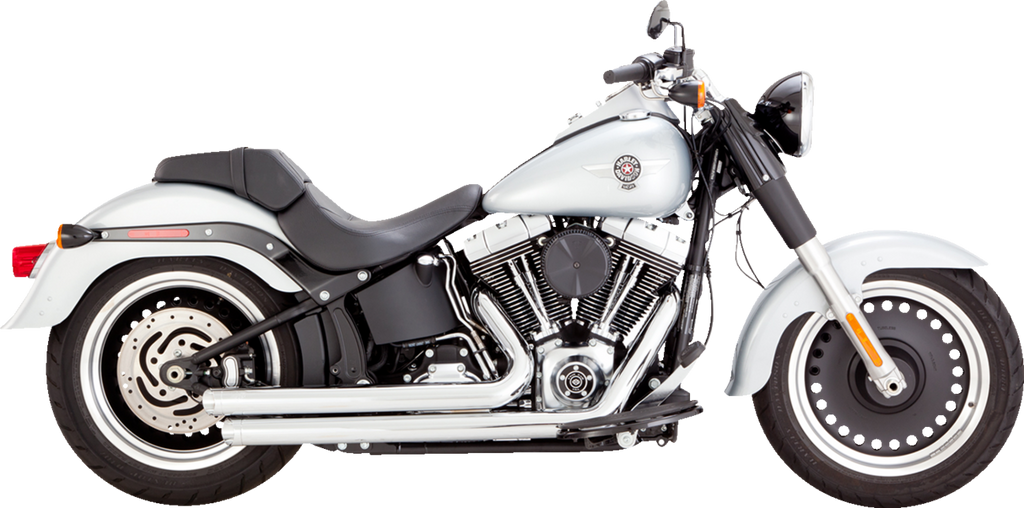 VANCE & HINES Big Shots Staggered Exhaust System - Chrome 17959 - Team Dream Rides