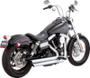 VANCE & HINES Big Shots Staggered Exhaust System - Chrome 17958 - Team Dream Rides