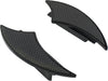 WEDGY PASSENGER FOOTBOARDS BLACK - Team Dream Rides