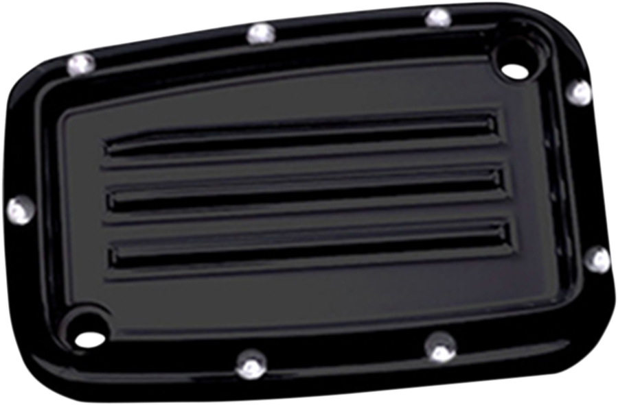 COVINGTONS Black Dimpled Front Brake Master Cylinder Lid for '17 - '19 Master Cylinder Cover - Team Dream Rides