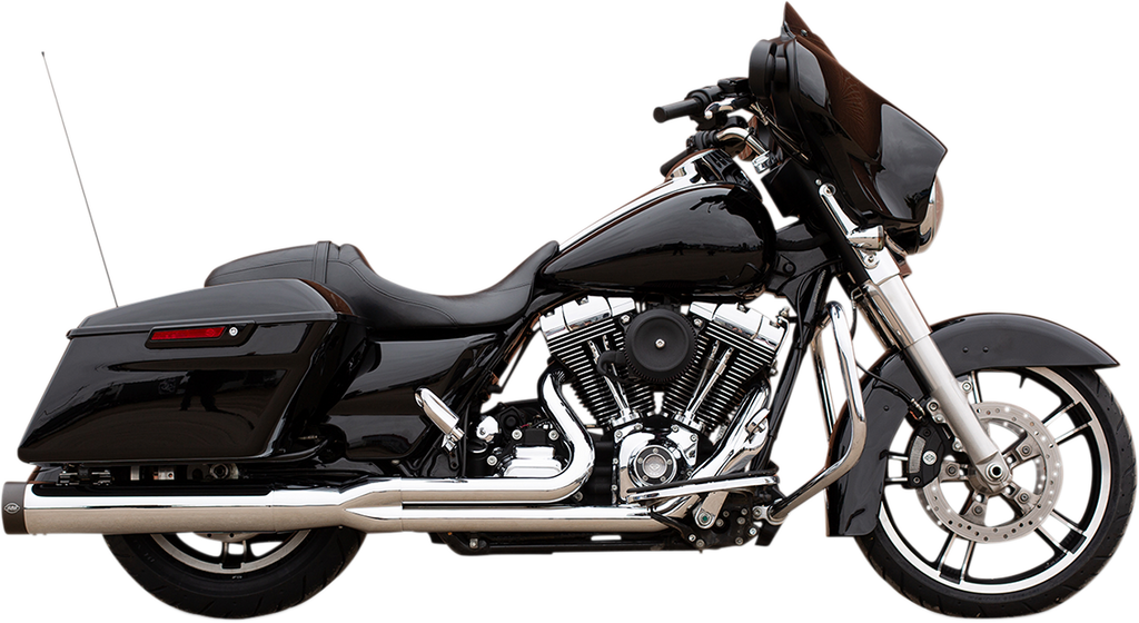 S&S CYCLE 2-into-1 Exhaust for '95-'16 FL - Chrome 550-0776 - Team Dream Rides