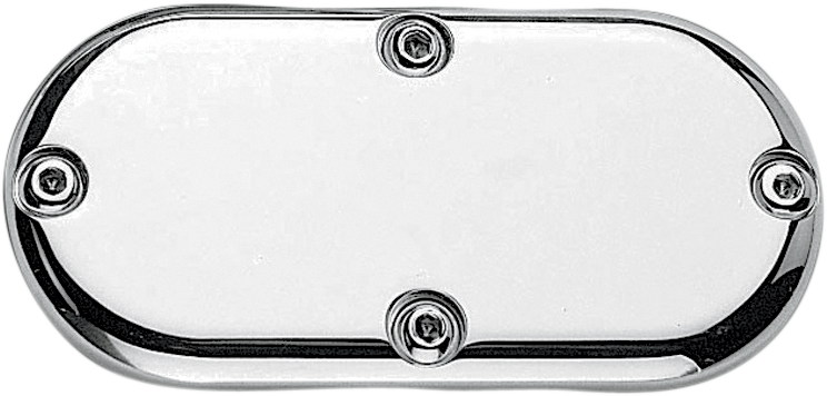 PRO-ONE PERF.MFG. Milled Solid Billet Inspection Cover Chrome Billet Inspection Cover - Team Dream Rides