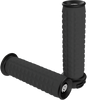 RSD Black Traction Grips for Cable Traction Grips - Team Dream Rides