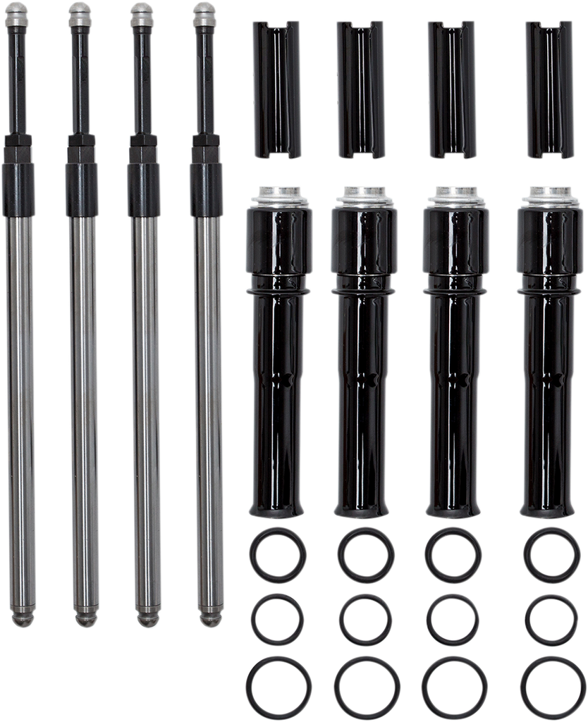 S&S CYCLE Quickee Pushrods - Black - Twin Cam Quickee Pushrods - Team Dream Rides