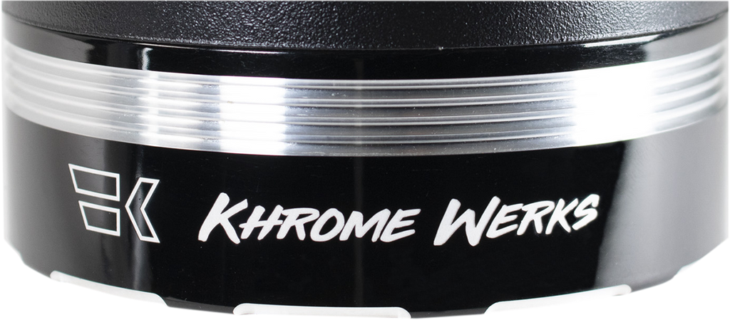 KHROME WERKS 4.5" End Cap - Tracer 4.5" Replacement Tip - Team Dream Rides