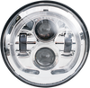 RIVCO PRODUCTS 7" LED Headlight - Chrome Illuminati LED Headlight Assembly - Team Dream Rides