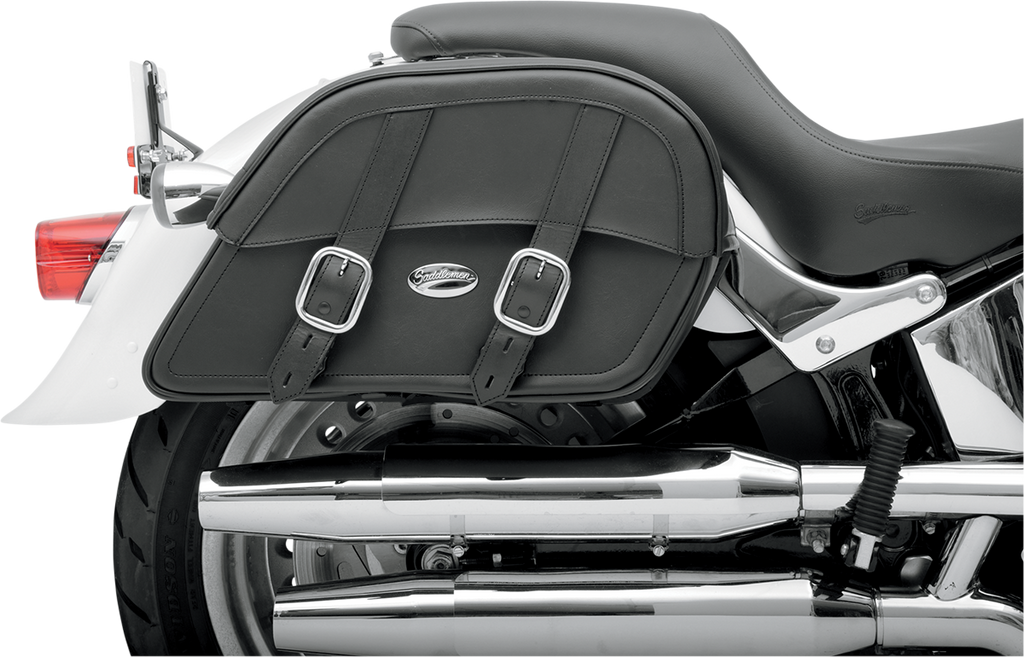 SADDLEMEN Custom Fit Drifter™ Saddlebag - Jumbo Custom Fit Drifter™ Slant Saddlebags - Team Dream Rides