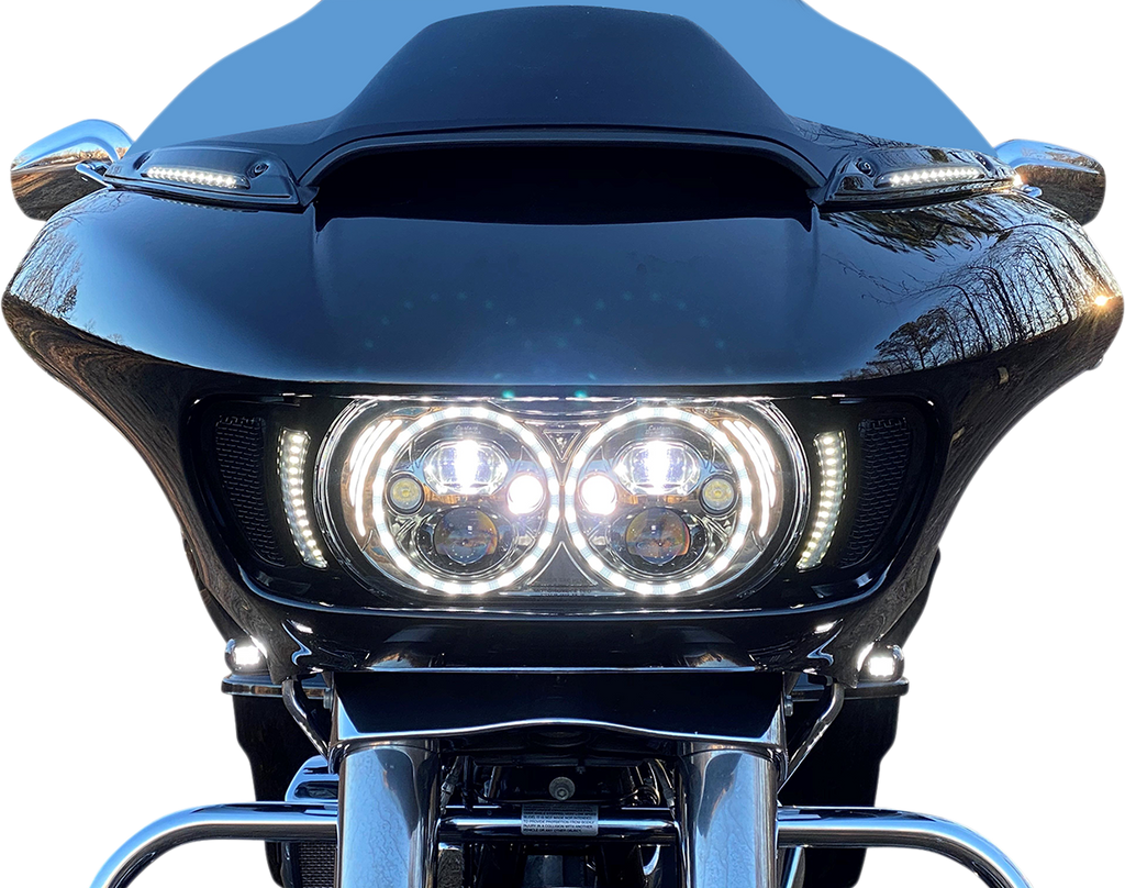 CUSTOM DYNAMICS Turn Signal - Harley Davidson - Gloss Black ProBEAM Road Glide Turn Signals - Team Dream Rides
