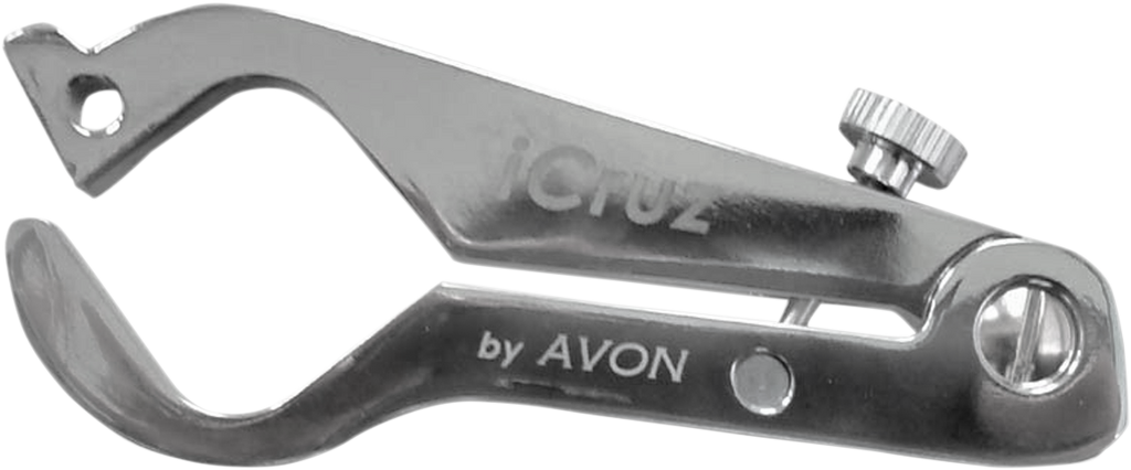 AVON GRIPS Chrome Small Throttle Lock iCruz Throttle Lock - Team Dream Rides