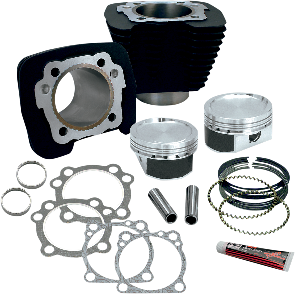 S&S CYCLE Cylinder Kit - 883-1200 XL 883 to 1200 Conversion Kit - Team Dream Rides