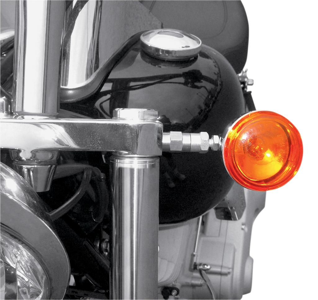DRAG SPECIALTIES Turn Signal Relocation Kit - Wide Glide Front Turn Signal Relocation Kit - Team Dream Rides