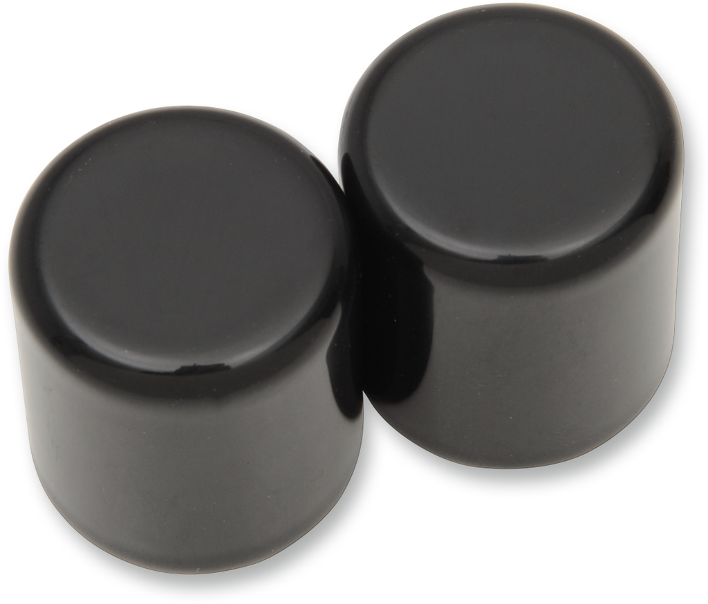 DRAG SPECIALTIES Docking Covers - Large - Black Magnetic Docking Points Covers - Team Dream Rides