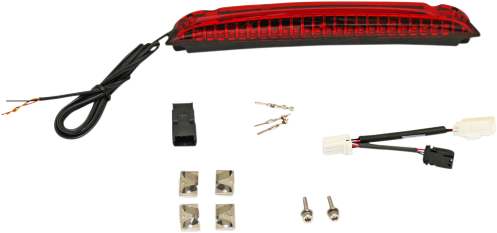 CUSTOM DYNAMICS Luggage Rack Light - Red Dual-Intensity Luggage Rack LED Light Bar - Team Dream Rides