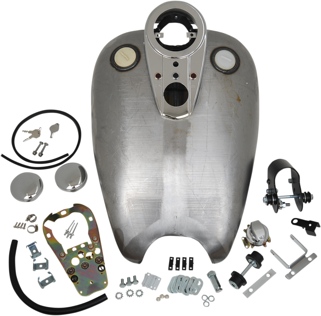 DRAG SPECIALTIES Extended Dash Tank Kit Quickbob™ Extended Dash-Style Tank Kits for Sportster - Team Dream Rides