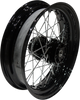 DRAG SPECIALTIES Wheel - Rear - 17x4.5 - Black - 08-17 FXD Replacement Laced Wheel - Team Dream Rides