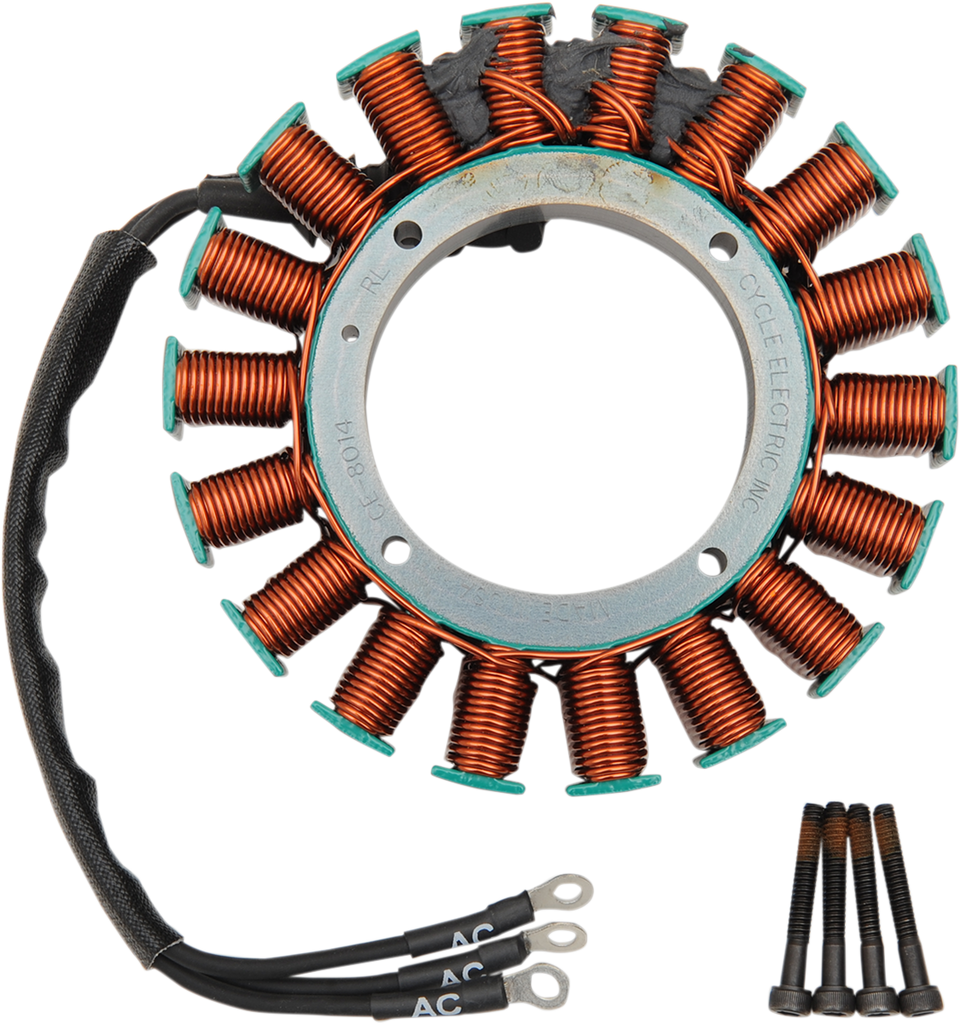 CYCLE ELECTRIC INC 3-Phase - Replacement Stator Replacement Stator for 3-Phase 50A Charging Kit - Team Dream Rides