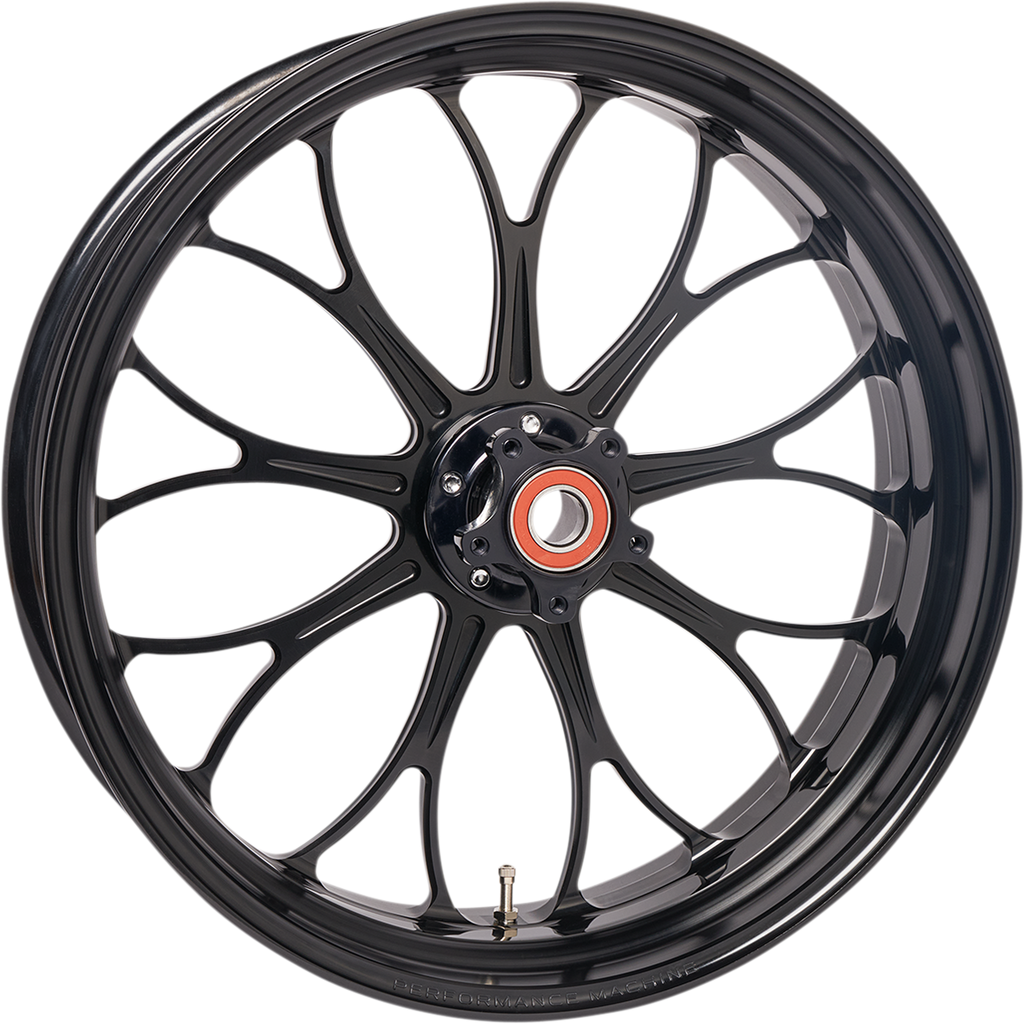 PERFORMANCE MACHINE (PM) Wheel - Revolution - Black - Front - 21 X 3.5 - ABS Revolution Wheel - Team Dream Rides