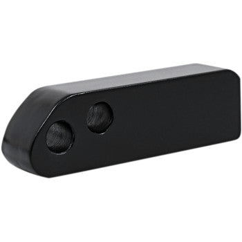 MEMPHIS SHADES Headlight Mount Extension Block - Black MEB9883 - Team Dream Rides