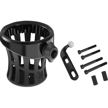 Ciro Gen 2 Drink Holder with Black Perch Mount - Model 55611 - Team Dream Rides