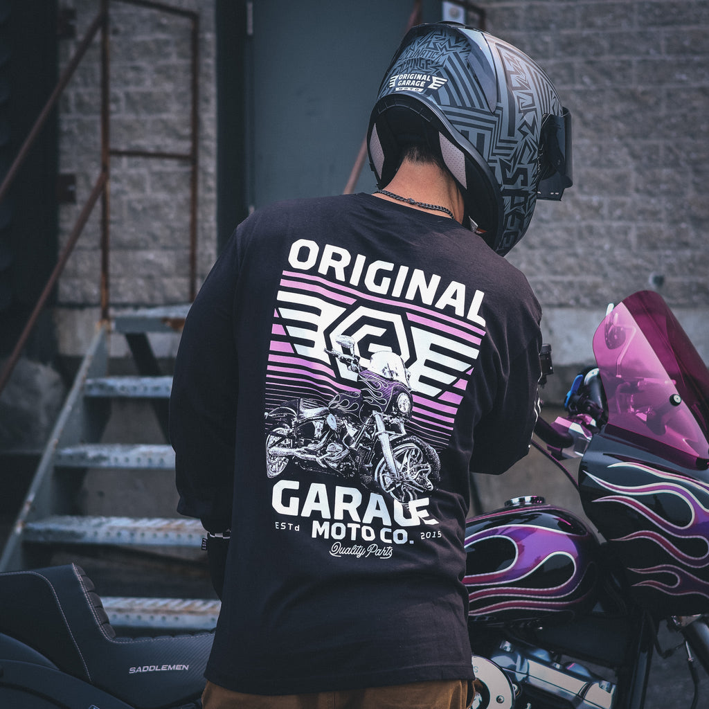 OG 10th Anniversary Softail Long Sleeve - Black - Team Dream Rides