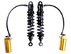 Ohlins HD 779S2 Harley-Davidson FL Touring STX 36 Twin Blackline 13-Inch Shocks with Heavy Duty Springs