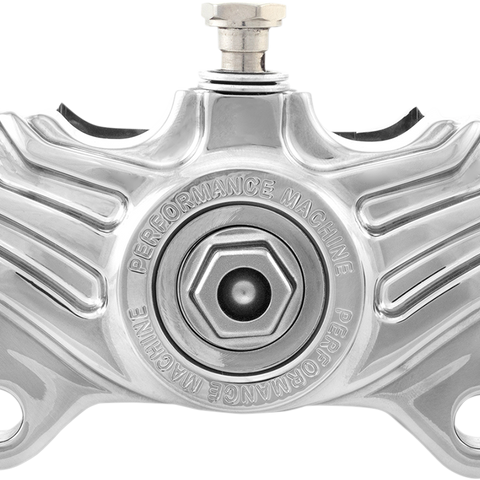 PERFORMANCE MACHINE (PM) Rear Caliper - 125 X 4R - Chrome 0052-2420-CH - Team Dream Rides