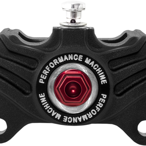 PERFORMANCE MACHINE (PM) Rear Caliper - 125 X 4 - Black Ops 0052-2420-SMB - Team Dream Rides