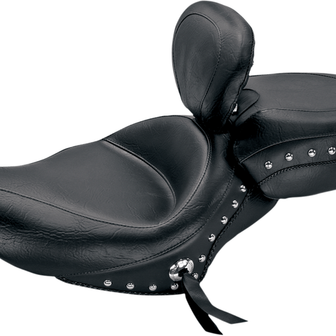 MUSTANG Wide Rear Seat - Studded - Black - XL '04-'21 79377 - Team Dream Rides