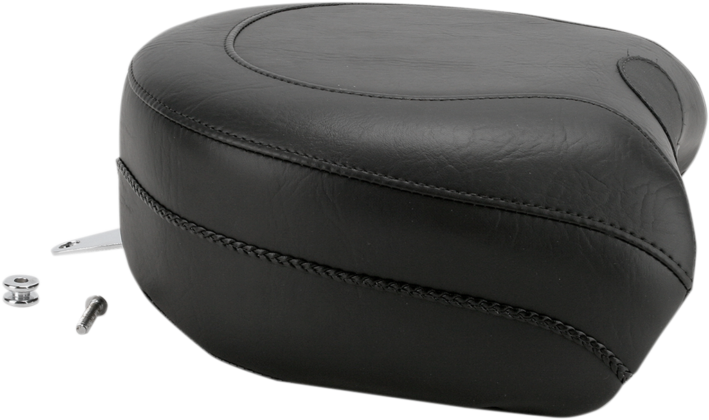 MUSTANG Wide Rear Seat - Smooth - Black - XL '04-'21 79379 - Team Dream Rides