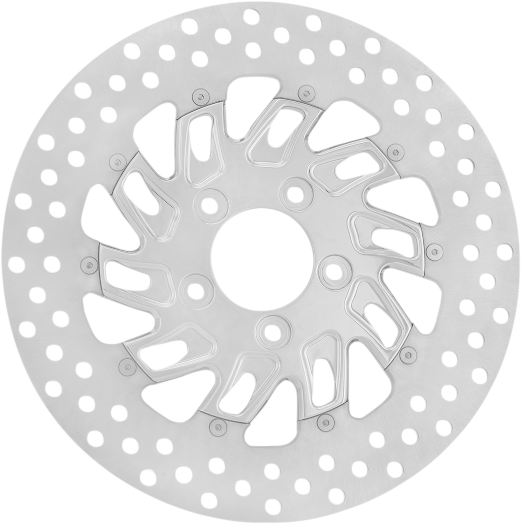 PERFORMANCE MACHINE (PM) Brake Rotor - 11.8" - Supra - Chrome 01331800SUPRSCH - Team Dream Rides