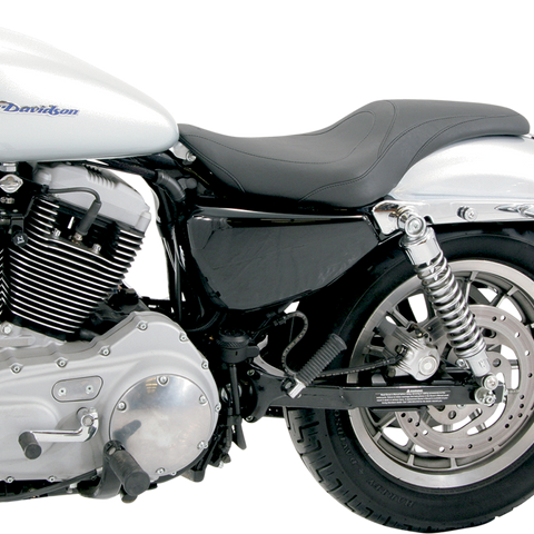 MUSTANG Seat - Tripper* Fastback - Stitched - Black - XL 76290 - Team Dream Rides