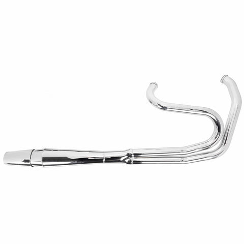 THUNDERHEADER 2006 – 2017 Dyna – Fits all models (excluding Switchback) – Chrome - With Heat Shields - Team Dream Rides