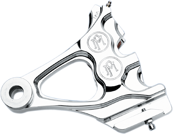 PERFORMANCE MACHINE (PM) Caliper - Rear - Chrome - 00-05 Softail 1285-0076-CH