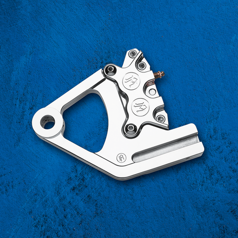 PERFORMANCE MACHINE (PM) Caliper - Rear - Polished 87-99 FXST/FL 1274-0052P - Team Dream Rides