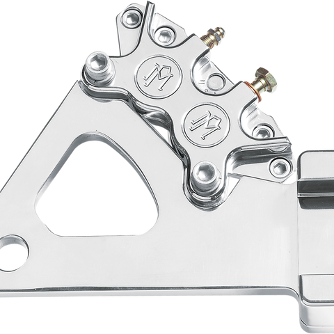 PERFORMANCE MACHINE (PM) Caliper - Rear - Polished FXR/S/T 86 FXWG 1268-0052P - Team Dream Rides