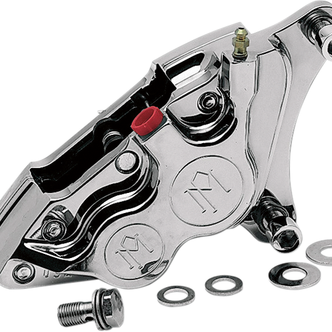 PERFORMANCE MACHINE (PM) Caliper - Front Right - Chrome - 84-99 Harley-Davidson 0053-2916CH - Team Dream Rides